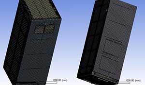 基于ANSYS的核级机柜抗震分析